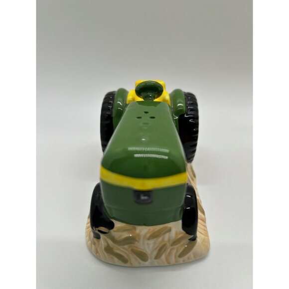 John Deere Tractor  Salt and Pepper  Shakers John Deere Green Farm House Country - Picture 4 of 13